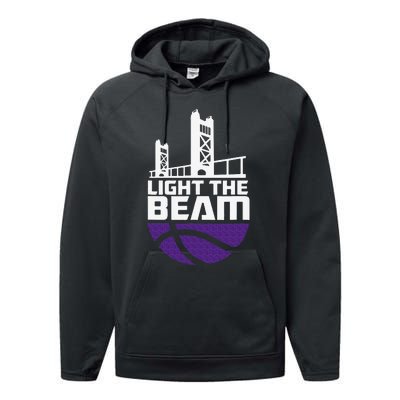 Light the Beam Sacramento Performance Fleece Hoodie