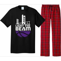 Light the Beam Sacramento Pajama Set