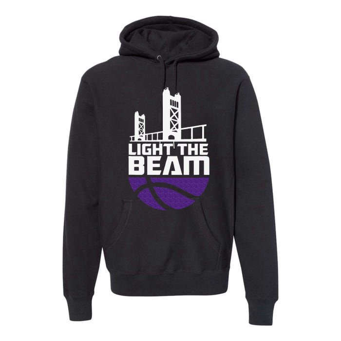 Light the Beam Sacramento Premium Hoodie