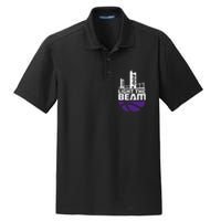 Light the Beam Sacramento Dry Zone Grid Polo