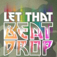 Let That Beat Drop Rainbow Equalizer Dance Music Lover Legacy Tie Dye Trucker Hat