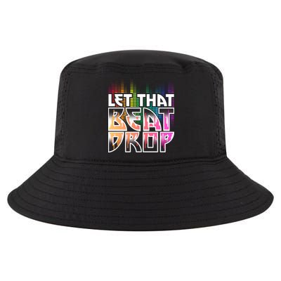 Let That Beat Drop Rainbow Equalizer Dance Music Lover Cool Comfort Performance Bucket Hat