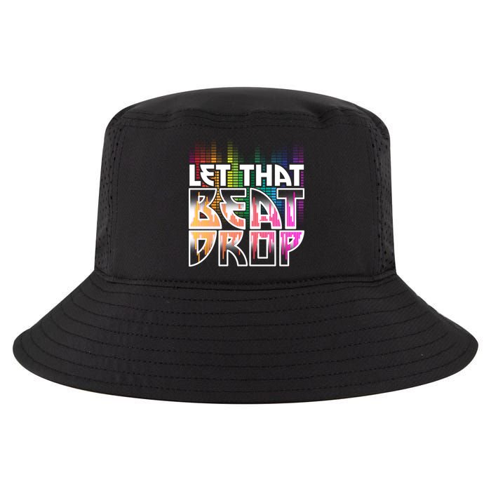 Let That Beat Drop Rainbow Equalizer Dance Music Lover Cool Comfort Performance Bucket Hat