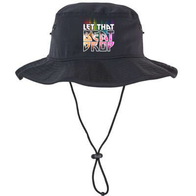 Let That Beat Drop Rainbow Equalizer Dance Music Lover Bucket Hat