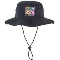 Let That Beat Drop Rainbow Equalizer Dance Music Lover Bucket Hat