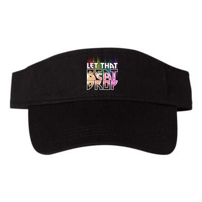 Let That Beat Drop Rainbow Equalizer Dance Music Lover Visor