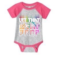 Let That Beat Drop Rainbow Equalizer Dance Music Lover Infant Baby Jersey Bodysuit