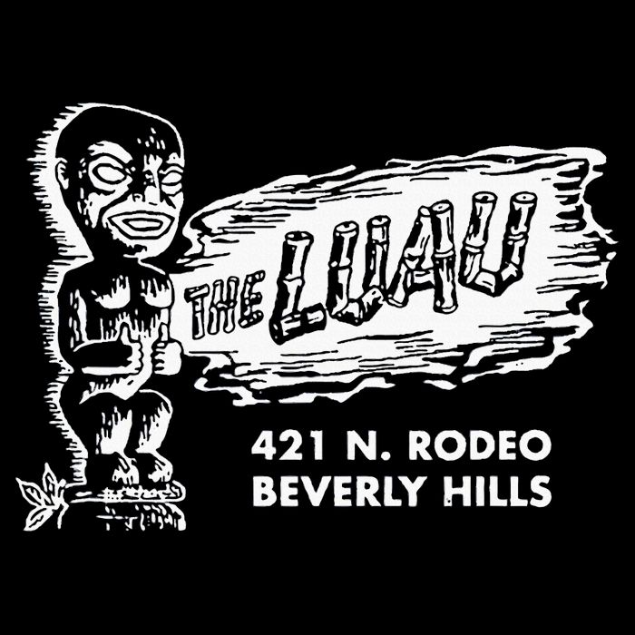 Luau Tiki Bar Beverly Hills Los Angeles Cooling Performance Crew T-Shirt