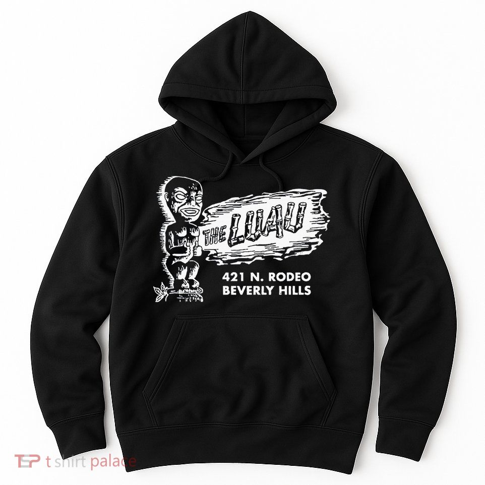 Luau Tiki Bar Beverly Hills Los Angeles Hoodie