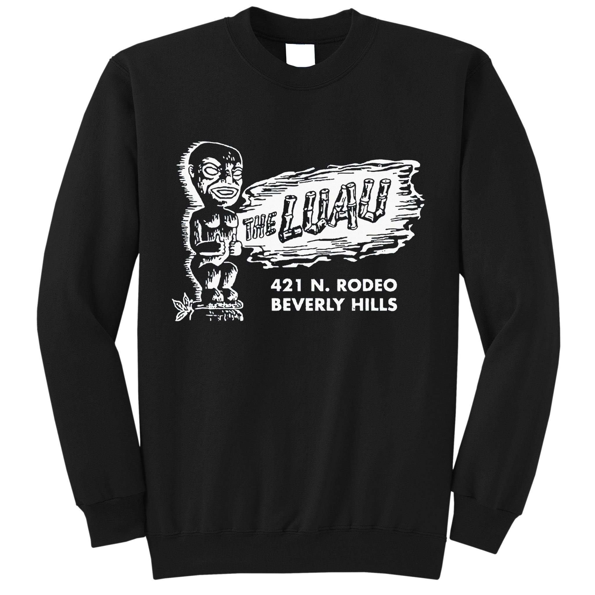 Luau Tiki Bar Beverly Hills Los Angeles Tall Sweatshirt