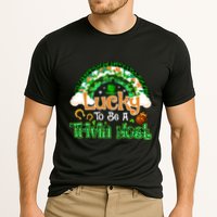 Lucky To Be Trivia Host Shamrock Patrick Day Meaningful Gift Performance Shirt