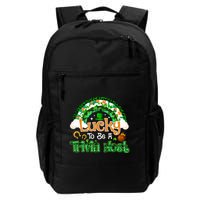 Lucky To Be Trivia Host Shamrock Patrick Day Meaningful Gift Backpack