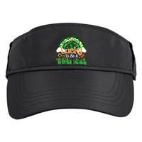 Lucky To Be Trivia Host Shamrock Patrick Day Meaningful Gift Adult Drive Performance Visor