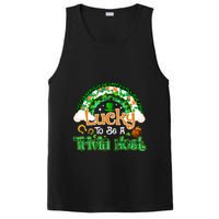 Lucky To Be Trivia Host Shamrock Patrick Day Meaningful Gift PosiCharge Competitor Tank