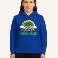 Lucky To Be Trivia Host Shamrock Patrick Day Meaningful Gift Hoodie