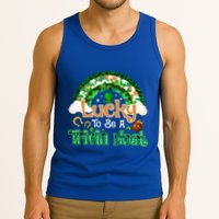 Lucky To Be Trivia Host Shamrock Patrick Day Meaningful Gift Tank Top