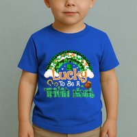 Lucky To Be Trivia Host Shamrock Patrick Day Meaningful Gift Toddler T-Shirt