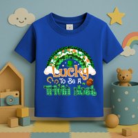 Lucky To Be Trivia Host Shamrock Patrick Day Meaningful Gift Toddler T-Shirt