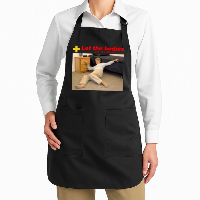 Let The Bodies Hit The Floor Full-Length Apron With Pockets
