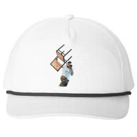 Leave Them Broadway Chairs Alone Funny Snapback Five-Panel Rope Hat