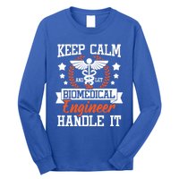 Let The Biomedical Engineer Handle It Gift Bioengineer Biomed Gift Long Sleeve Shirt