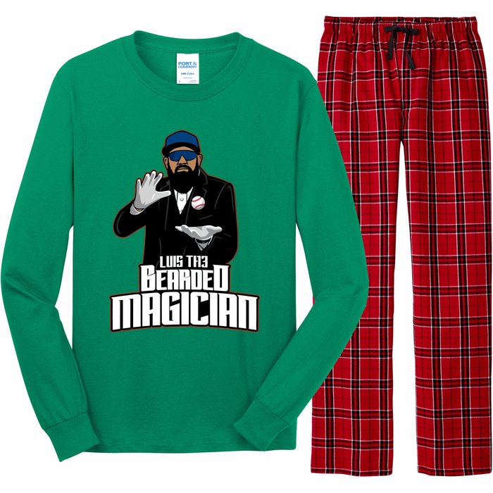 Luis The Bearded Magician Long Sleeve Pajama Set