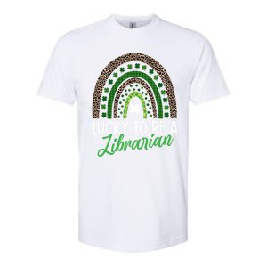 Lucky To Be A Librarian Tee School St Patrick's Day Library Gift Softstyle CVC T-Shirt