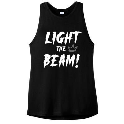 Light The Beam Sacramento Basketball Ladies PosiCharge Tri-Blend Wicking Tank