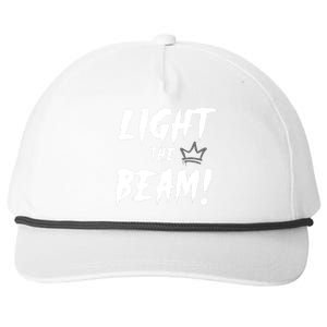 Light The Beam Sacramento Basketball Snapback Five-Panel Rope Hat