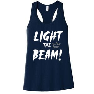 Light The Beam Sacramento Basketball Women's Racerback Tank