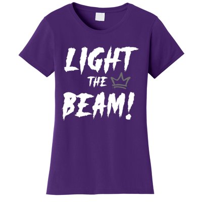 Light The Beam Sacramento Basketball Women's T-Shirt