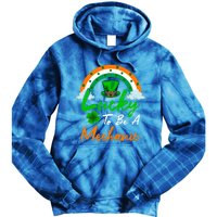 Lucky To Be A Mechanic St Patrick's Day Gift Tie Dye Hoodie