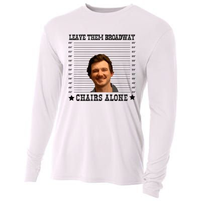 Leave Them Broadway Chairs Alone Cooling Performance Long Sleeve Crew