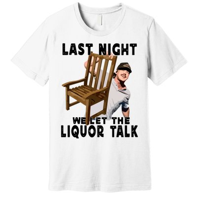 Leave Them Broadway Chairs Alone. Premium T-Shirt