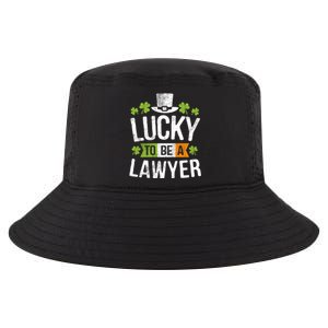 Lucky To Be A Lawyer Funny Gift St Patricks Day Gifgreat Gift Cool Comfort Performance Bucket Hat