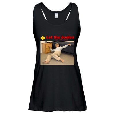 Let The Bodies Hit The Floor Funny Meme Ladies Essential Flowy Tank