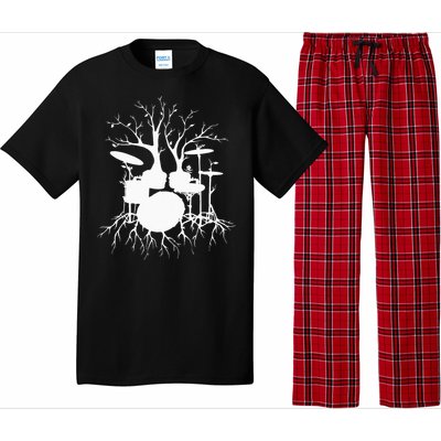 Live The Beat Drum Drummer Gift For Musician Pajama Set