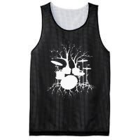 Live The Beat Drum Drummer Gift For Musician Mesh Reversible Basketball Jersey Tank