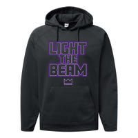 Light The Beam Sacramento Basketball Performance Fleece Hoodie