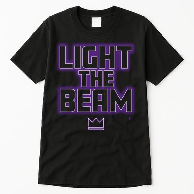 Light The Beam Sacramento Basketball Tall T-Shirt