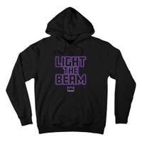 Light The Beam Sacramento Basketball Tall Hoodie