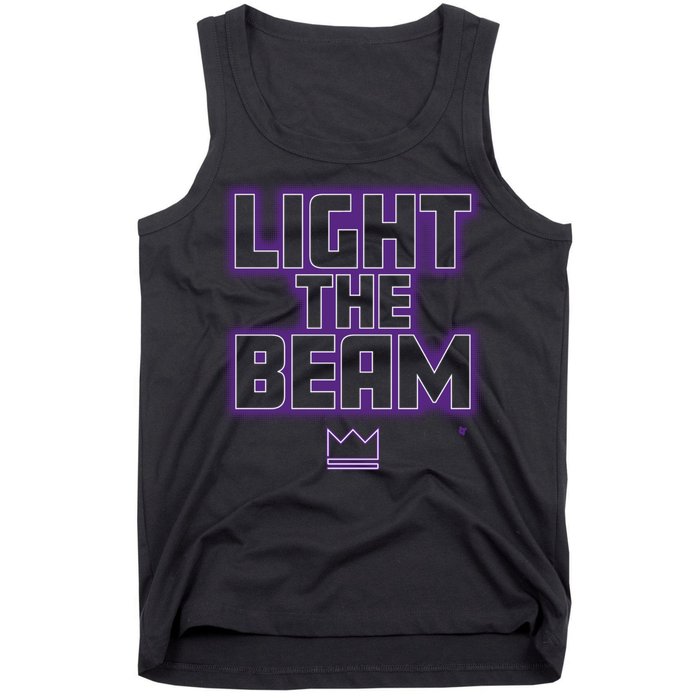 Light The Beam Sacramento Basketball Tank Top