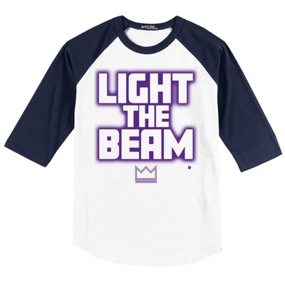 Light The Beam Sacramento Basketball Baseball Sleeve Shirt