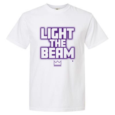 Light The Beam Sacramento Basketball Garment-Dyed Heavyweight T-Shirt