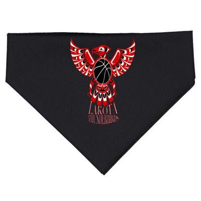 Lakota Thunderbirds Basketball USA-Made Doggie Bandana