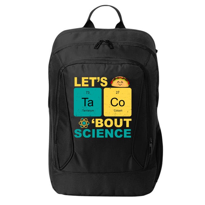 Let's Taco 'Bout Science Funny City Backpack