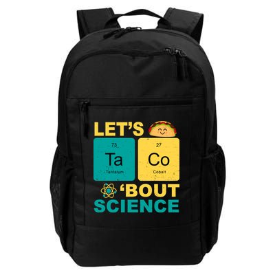 Let's Taco 'Bout Science Funny Backpack
