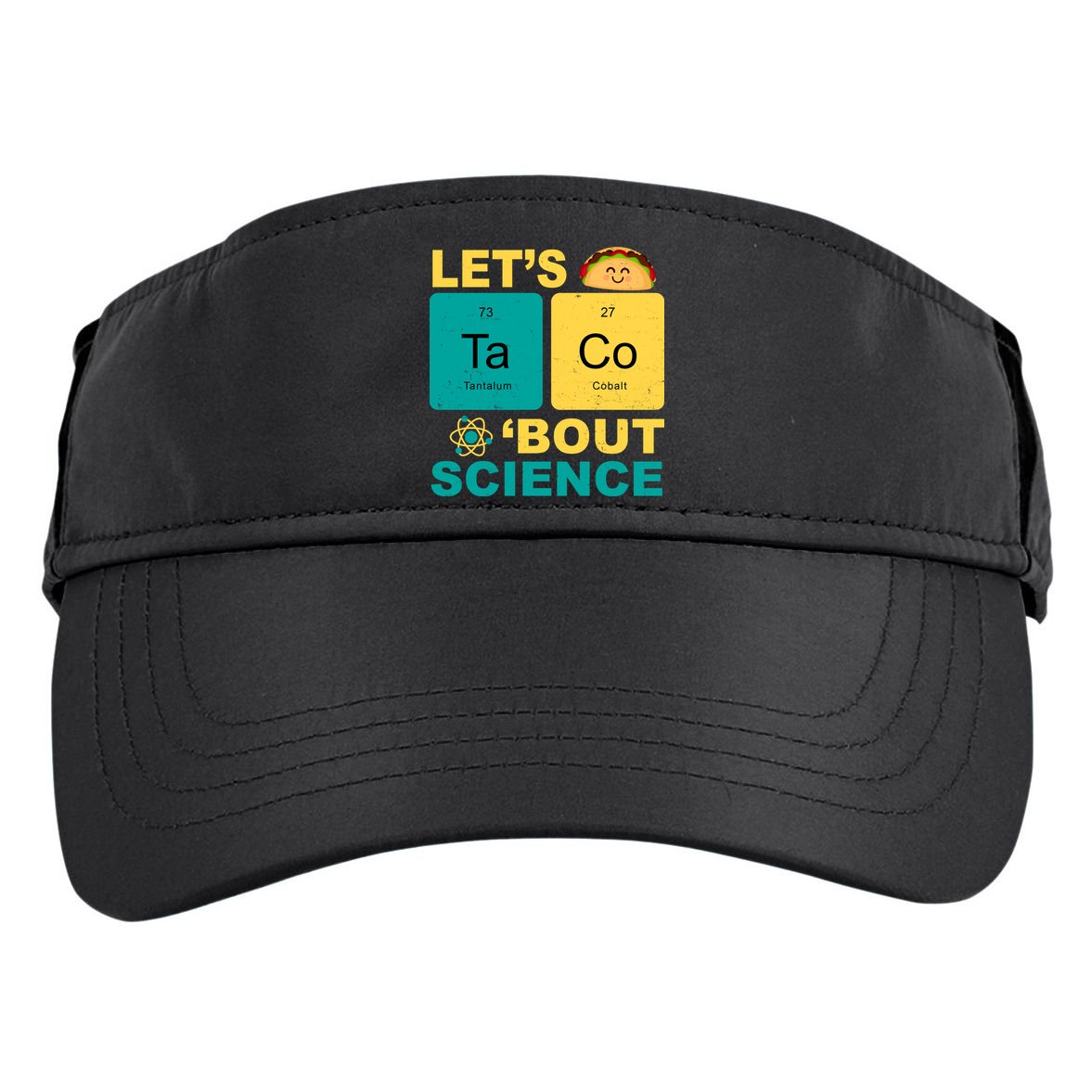 Let's Taco 'Bout Science Funny Adult Drive Performance Visor