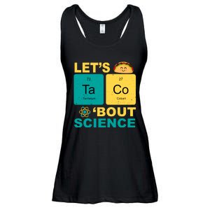 Let's Taco 'Bout Science Funny Ladies Essential Flowy Tank