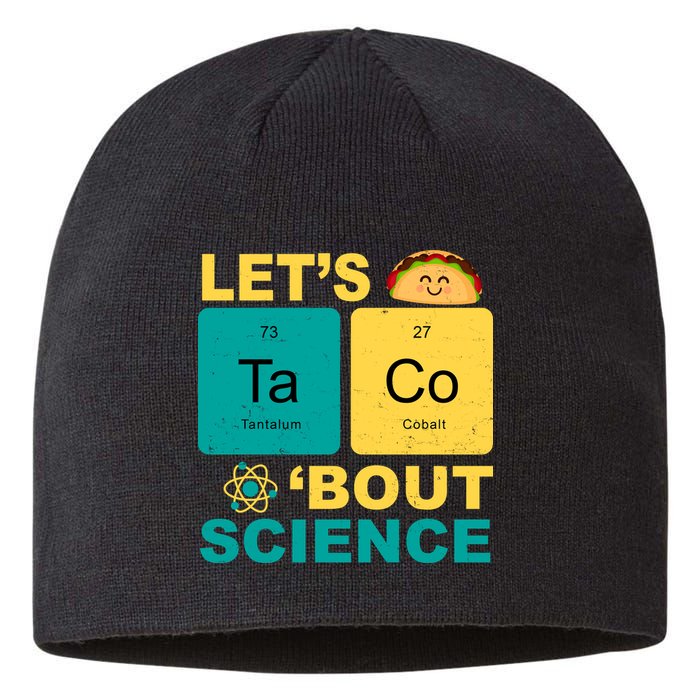 Let's Taco 'Bout Science Funny Sustainable Beanie